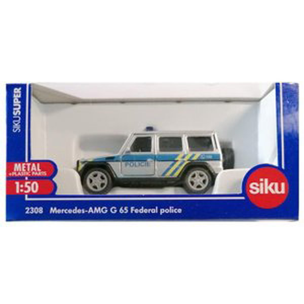 SIKU 2308 Auto MERCEDES AMG G65 policie 1:50
