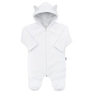 Luxusní dětský zimní overal New Baby Snowy collection Bílá