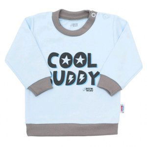 New Baby Kojenecké tričko With Love modrá
