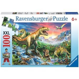 Ravensburger V dobách dinosaurů 100 dílků