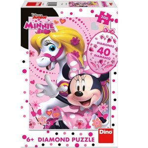 Dino Minnie Mouse diamond 200 dílků