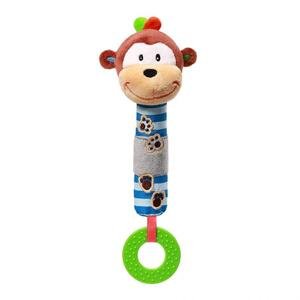 BabyOno Pískací plyšová hračka zvířátko Opička George