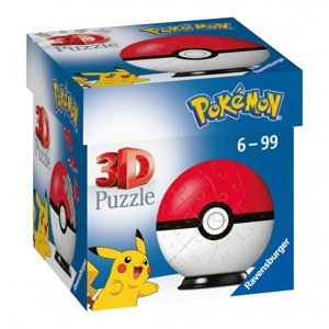 Ravensburger 3D PuzzleBall Pokémon Pokéball 54 ks