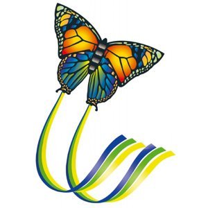 Günther Létající drak Motýl Butterfly 95x96cm jednošnůrový polyester