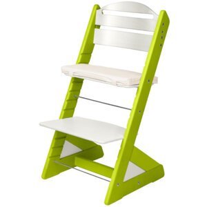 Dětská rostoucí židle JITRO PLUS světle zeleno - bílá