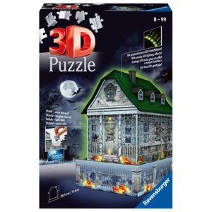 Ravensburger 3D puzzle Svítící Strašidelný dům 257 ks