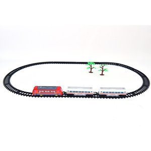Mac Toys Vlaková dráha červená 111 cm