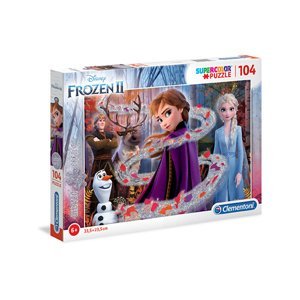 Clementoni brokát Frozen II Ledové království 20162 104 dílků