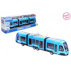 Wiky Vehicles Tramvaj s efekty 44 cm český obal