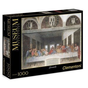 Clementoni Leonardo da Vinci Poslední večeře Last Supper 1000 dílků
