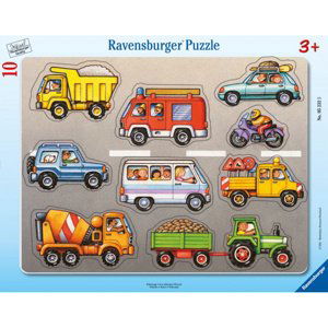 Ravensburger Vozidla 10 dílků