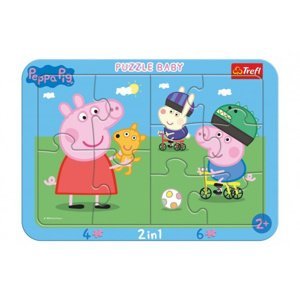 Trefl deskové Peppa Pig 32,5 x 23 cm 10 dílků