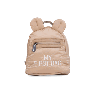 CHILDHOME DĚTSKÝ BATOH MY FIRST BAG PUFFERED BEIGE