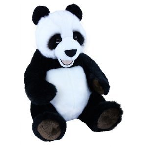 Plyšová panda sedící, 33 cm