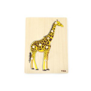 Lamps montessori vkládačka žirafa
