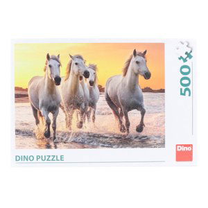 Puzzle Koně v příboji 500 dílků