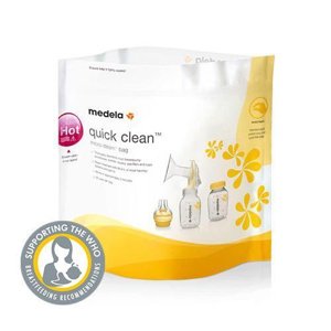 Medela Quick Clean sterilizační sáčky do mikrovlnné trouby 5 ks