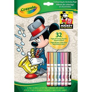 Crayola | Omalovánky s úkoly | Mickey