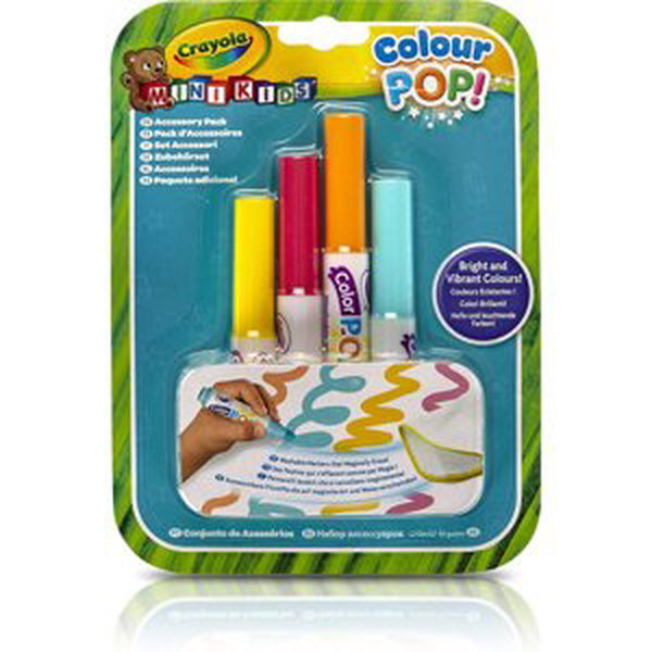 Crayola | Colour POP! | Sada 4 miniaturních suchých stíracích fixů