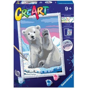 CreArt malování pro děti Polární medvěd