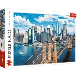 Trefl: Puzzle 1000 dílků - Brooklyn Bridge, New York, USA