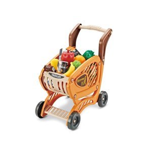 Dětský nákupní vozík + 42 ks