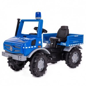 Rolly Toys Truck šlapací auto Unimog Merc-Benz Police