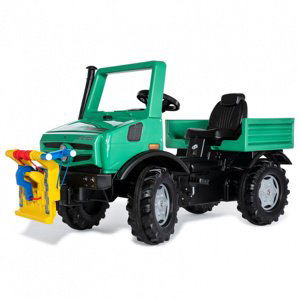 Rolly Toys Unimog Mercedes-Benz Pedálový náklaďák pro nákladní automobily