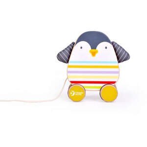 CLASSIC WORLD Dřevěný tahací tučňák