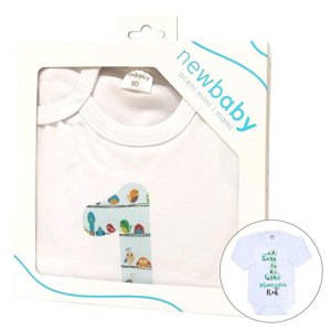 Body s potiskem New Baby Mám jeden Rok