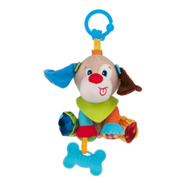 BalibaZoo závěsná hračka s hryzátkem psík Paul