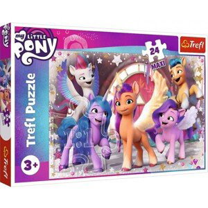 TREFL My Little Pony: Radostní poníci MAXI 24 dílků