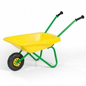 Dětský žlutý zahradní trakař - kolečka Rolly Toys