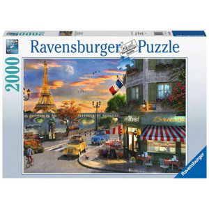 RAVENSBURGER Západ slunce v Paříži 2000 dílků