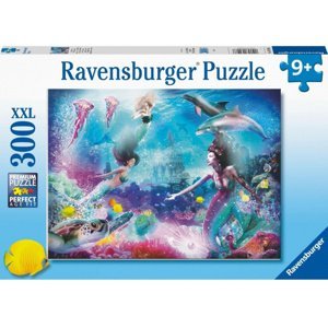 Ravensburger - Dětské 2D puzzle: Mořské panny 300 dílků