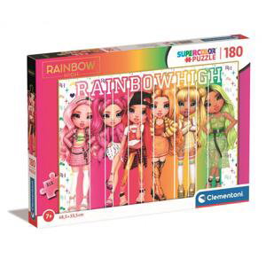 Clementoni: Puzzle 180 ks - Rainbow High - Super Color