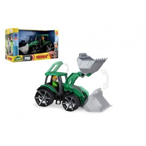 Auto Truxx 2 traktor se lžící plast 32cm s figurkou v krabici 37x22x16cm 24m+