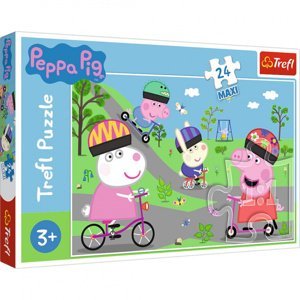 Trefl | Puzzle maxi 24 ks Peppa Pig na výletě