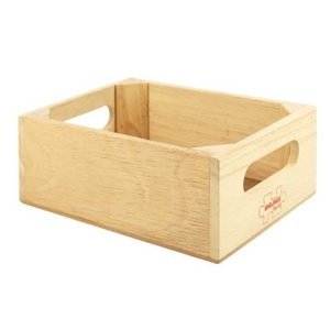 Bigjigs Toys dřevěná krabička na dřevěné potraviny