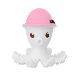 Mömbella silikon 3D kousátko Chobotnice růžová
