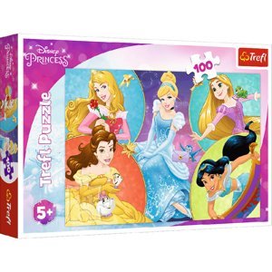 TREFL Disney princezny: Setkání sladkých princezen 100 dílků