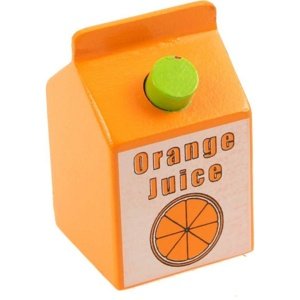 Bigjigs Toys dřevěné potraviny - Pomerančový juice 1ks