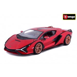 Bburago 1:24 Plus Lamorghini Sian FKP37 - Red