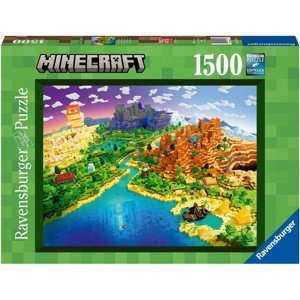 Ravensburger Minecraft Svět Minecraftu 1500 dílků