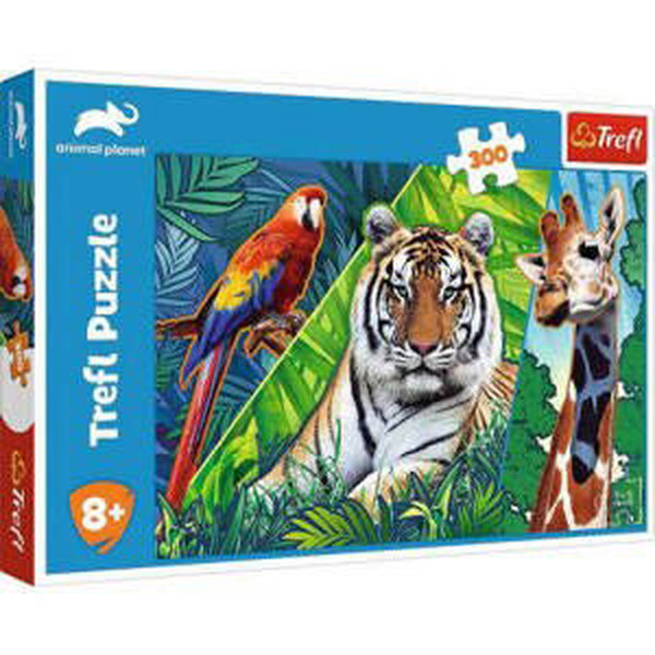 TREFL Puzzle 300 Úžasná zvířata