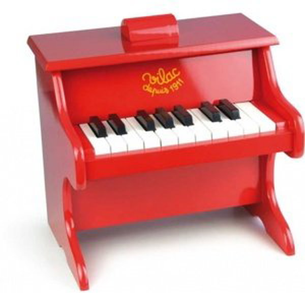 Vilac dětské hudební nástroje - Klavír červený