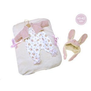 Llorens obleček pro panenku miminko NEW BORN velikosti 40-42 cm