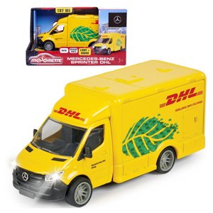 MAJORETTE Grand Delivery van DHL Mercedes-Benz 12.5cm