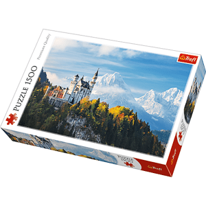 Trefl | puzzle 1500 dílků | Bavorské Alpy