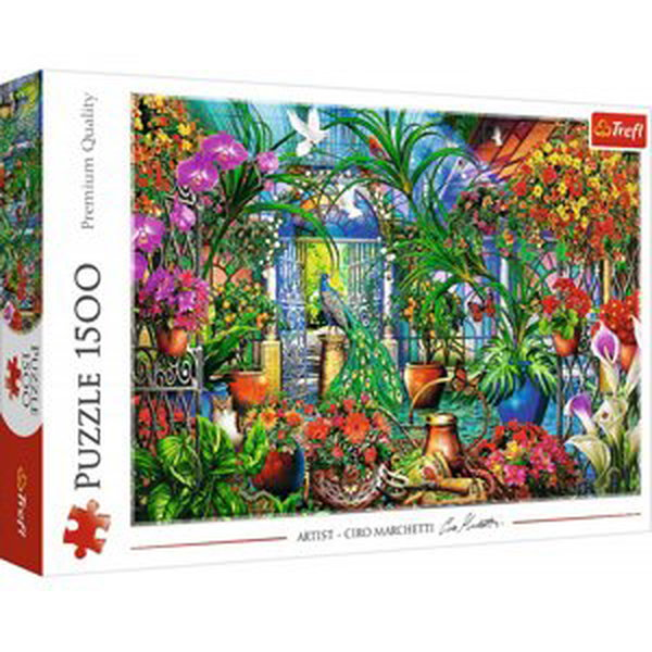 Trefl: Puzzle 1500 dílků - Tajná zahrada